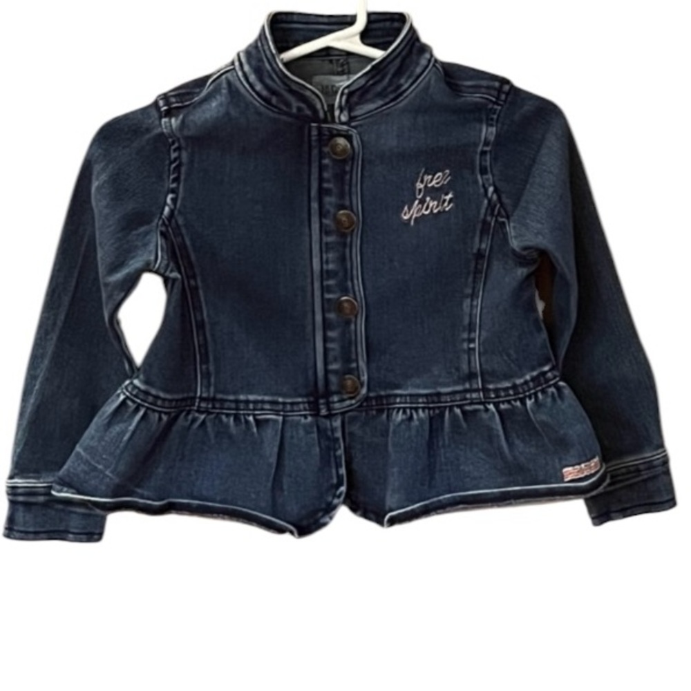 Hudson Jeans Toddler Girl Peplum Jean Jacket